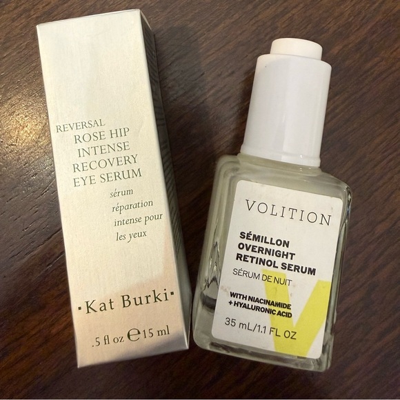 Kat Burki Other - Volition Sémillon Overnight Retinol Serum /Kat Burki Intense Recovery Eye Serum